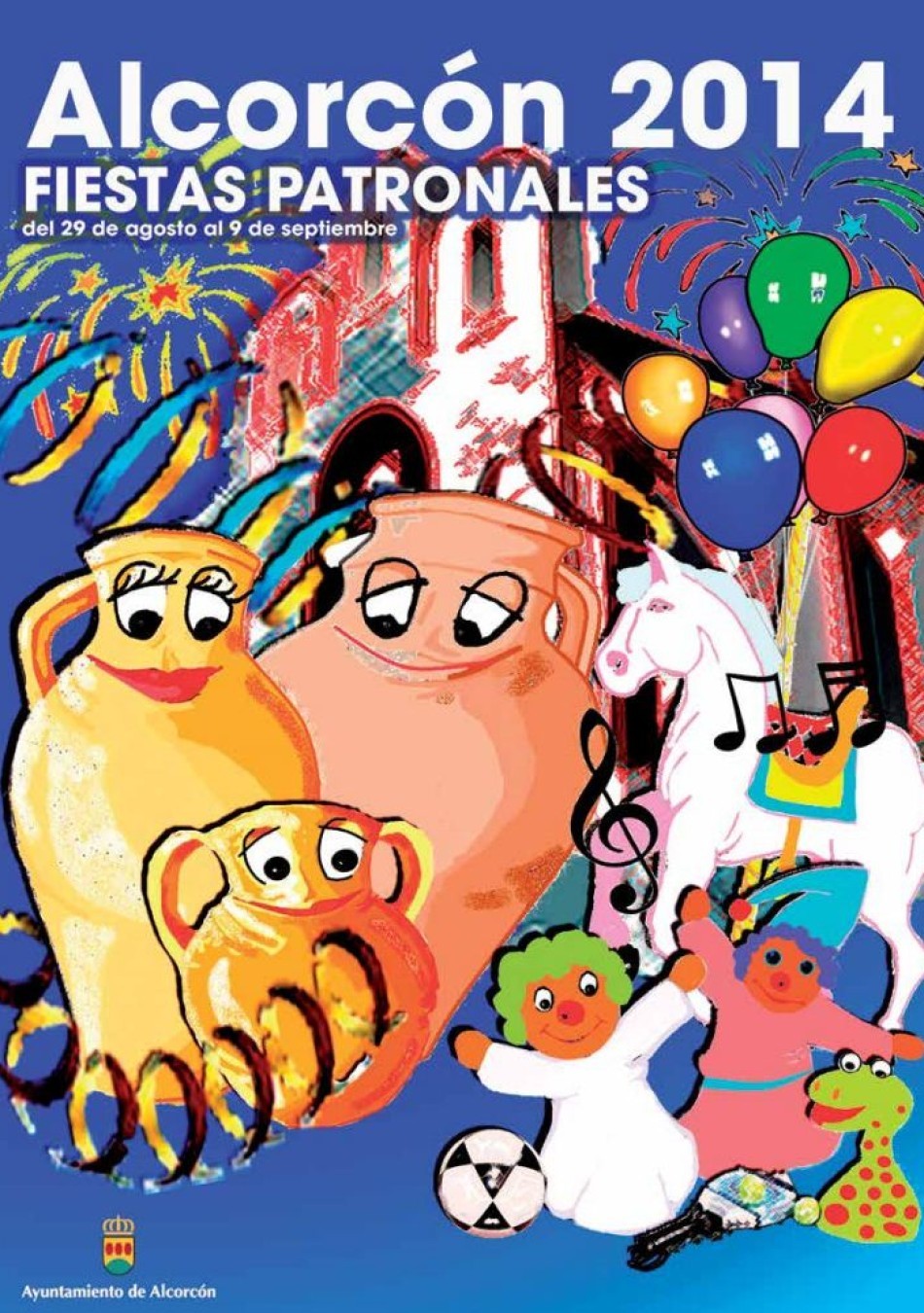 Fiestas patronales en honor a Nuestra Señora de los Remedios Coronada 2014 Alcorcón